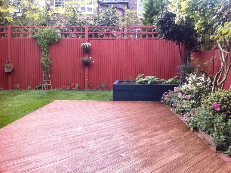 Garden decking