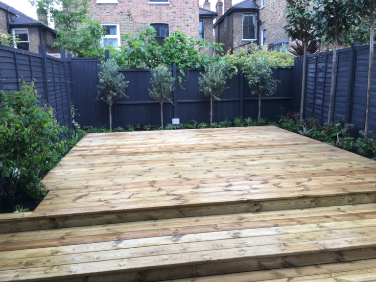 Garden decking